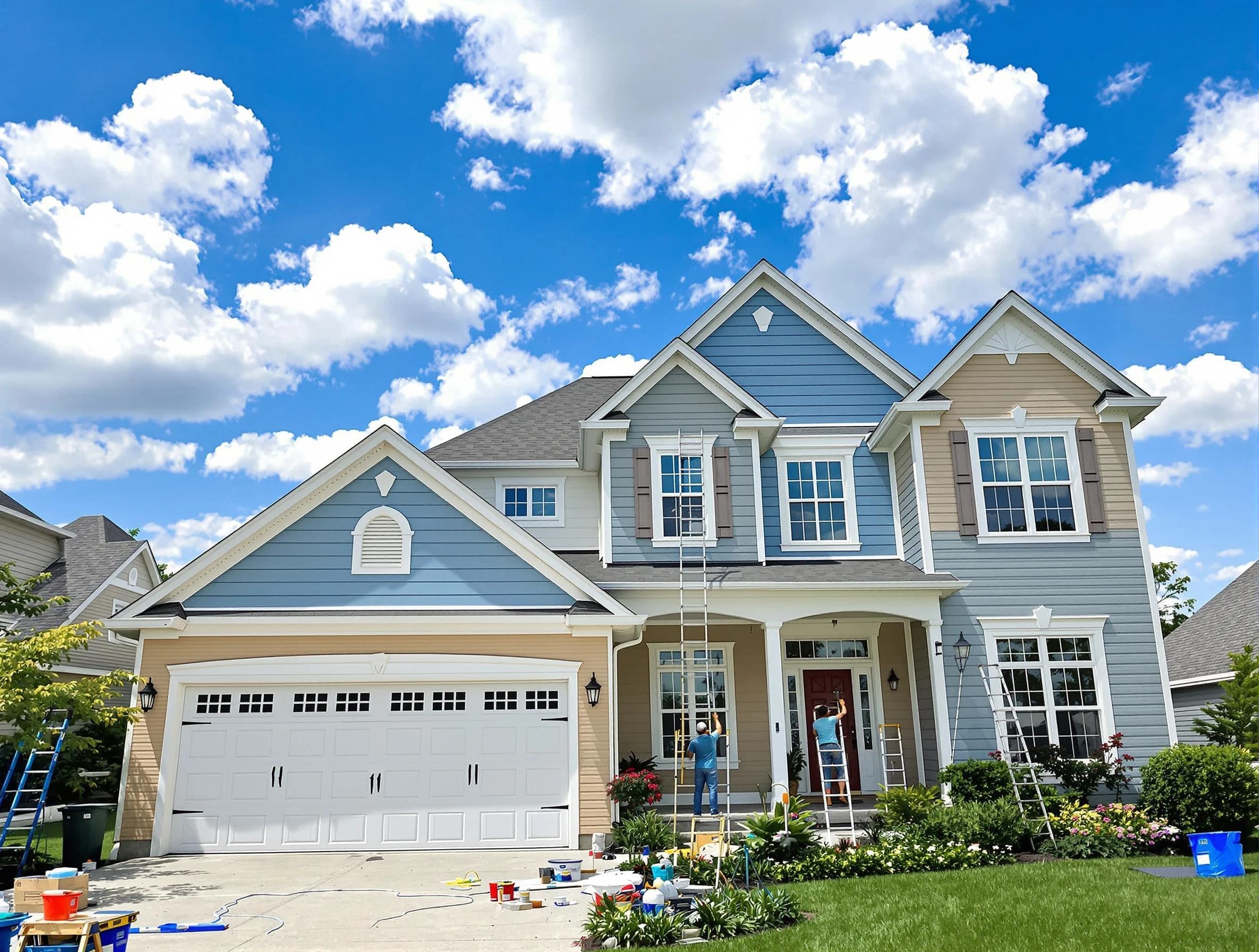 Professional house painting by Goodyear House Painters experts in Goodyear, AZ