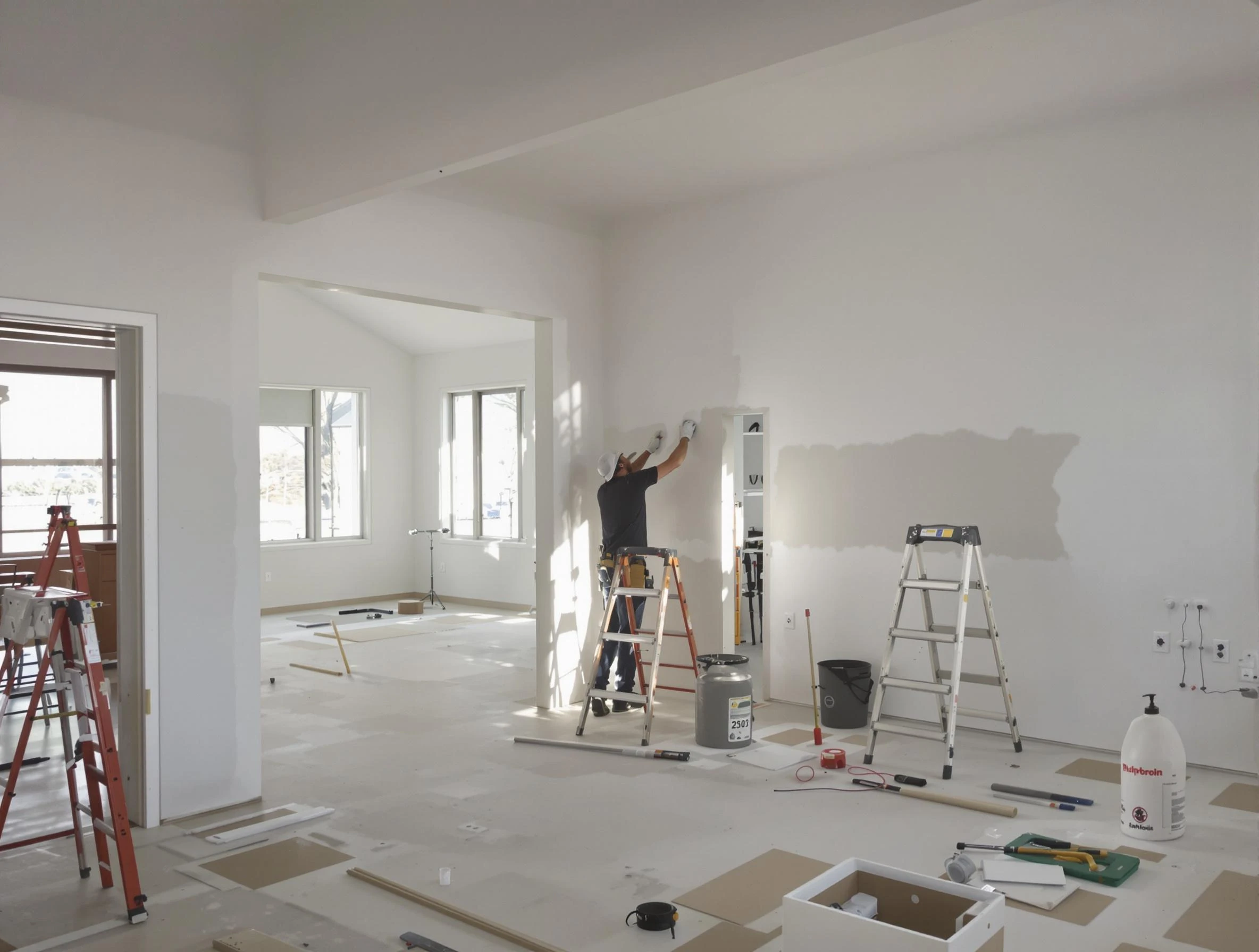 Detailed drywall installation with Goodyear House Painters in Goodyear